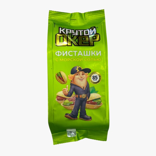 Պիստակ «Крутой Окер» 85գ Ծովի Աղով