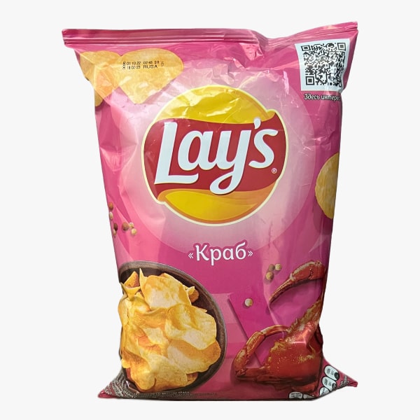 Կարտոֆիլի Չիպս «Lay's» 140գ Ծովախեցգետին