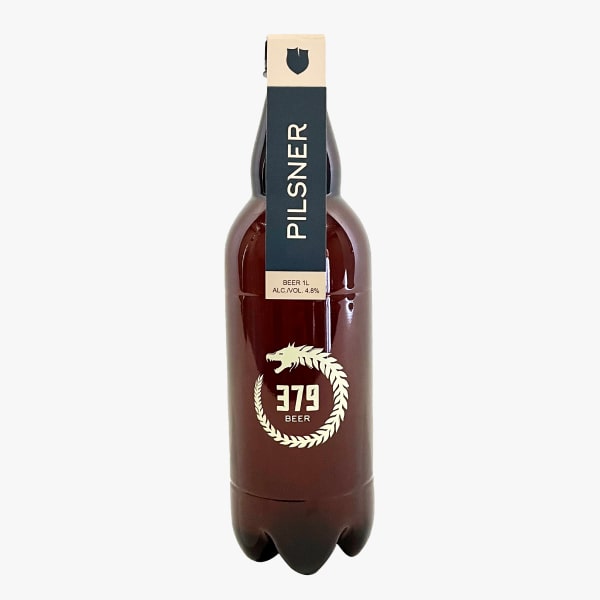 Լցնովի գարեջուր «379 Pilsner» չֆիլտրված 1լ