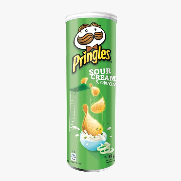 Картофельные Чипсы "Pringles" 165г Сметана и Лук