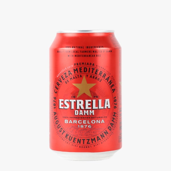Գարեջուր «Estrella Damm» 0,33լ