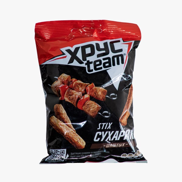 Չորահաց «Хрус Team Stix» 60գ Խորովածի համով