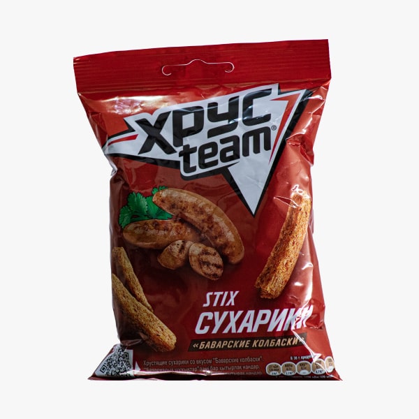 Croutons "Хрус Team Stix" 75g Bavarian Sausages