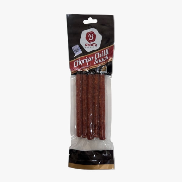 Չորիզո Չիլի Սնեք «Bacon» 60գ
