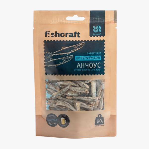 Ձուկ անչոուս չորացրած «fishcraft» 60գ