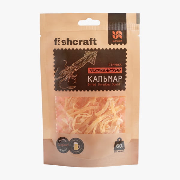 Ձուկ կաղամար չորացրած «fishcraft» 60գ