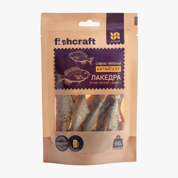 Ձուկ լակեդրա չորացրած «fishcraft» 60գ