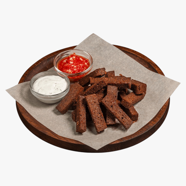 Fried bread with garlic oil 15 pcs