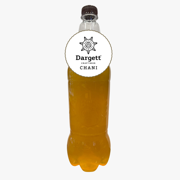 Draught beer "Dargett chani" non-filtered 1l