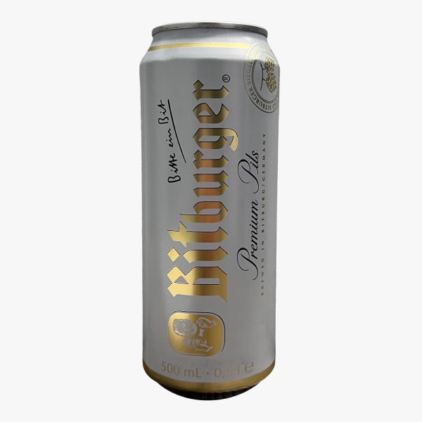 Beer «Bitburger Premium Pils» 0,5l
