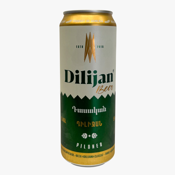 Գարեջուր «Dilijan» պիլսներ 0,45լ