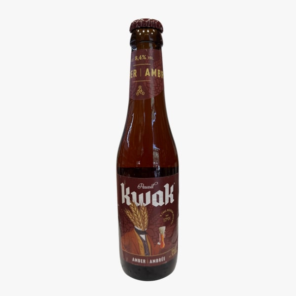 Գարեջուր «Pauwel Kwak Amber» ցորեն  0,33լ