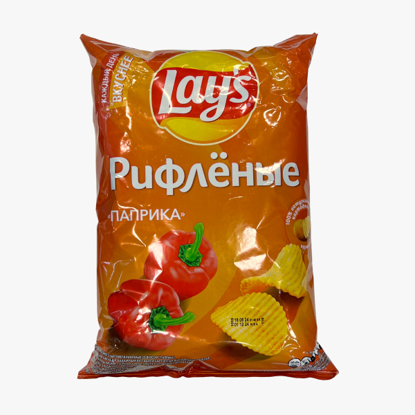 Կարտոֆիլի Չիպս «Lay's» ալիքաձև պապրիկա 140գ