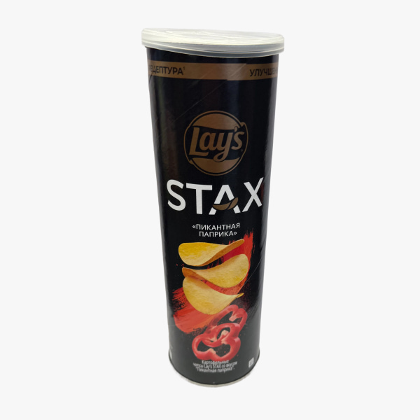 Կարտոֆիլի Չիպս «Lay's Stax» 140գ կծու պապրիկայի համով