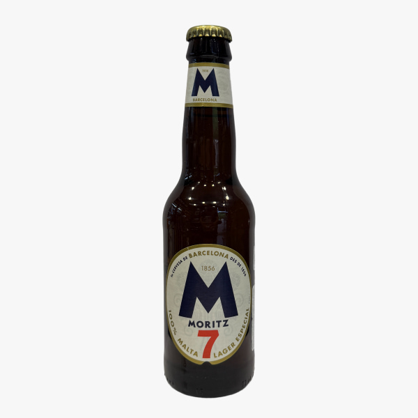 Գարեջուր «Moritz 7» լագեր 0,33լ