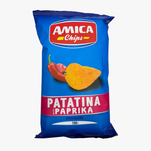 Կարտոֆիլի Չիպս «Amica» պապրիկա 100գ առանց գլյուտեն