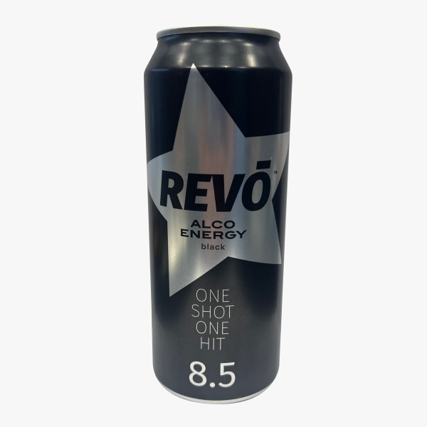 Ալկոհոլային էներգետիկ ըմպելիք «Revo black » 0,5լ