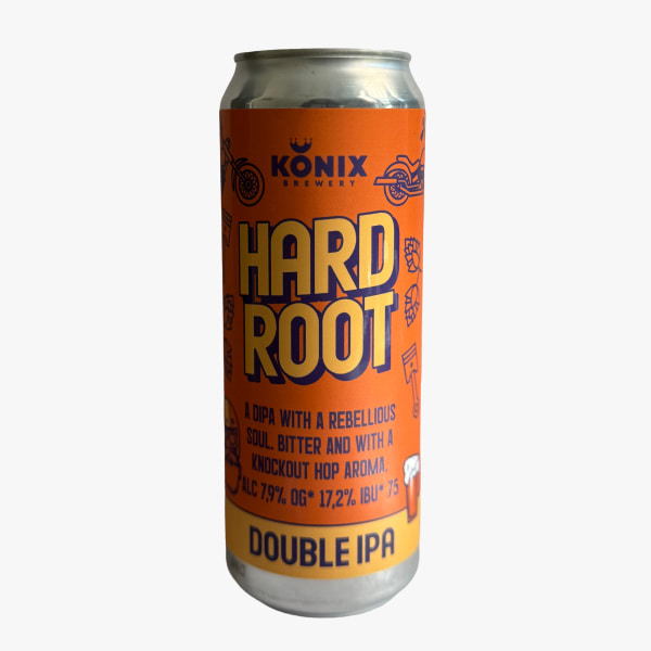 Գարեջուր «Hard root» Double IPA 0,45 լ