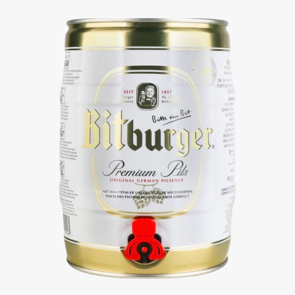 Beer «Bitburger» 5l