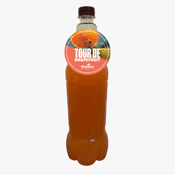 Draught beer "Gletcher Tour de Grapefruit" non-filtered grapefruit 1l